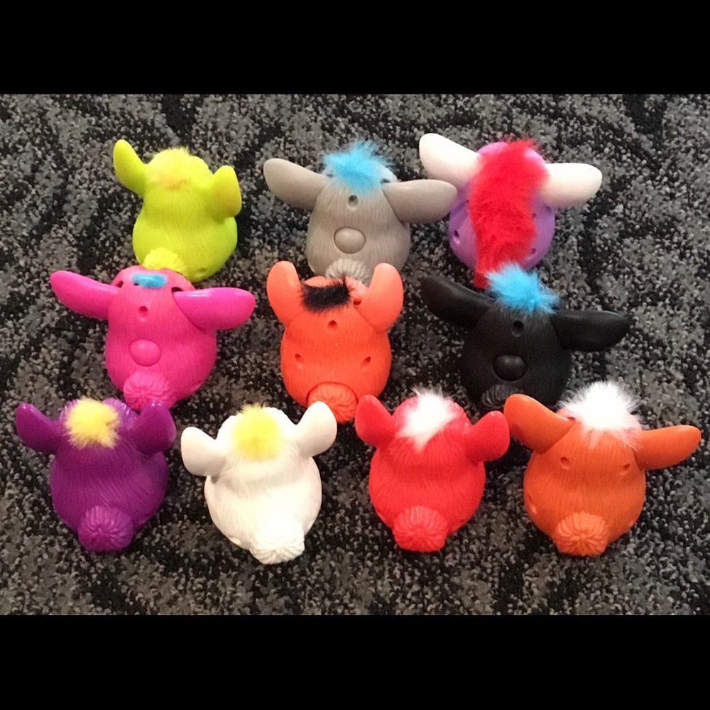 Furby Vintage McDonalds 1998 Toy Furbies Toys Figures Figurines Doll Happy Meal - Picture 5 of 13